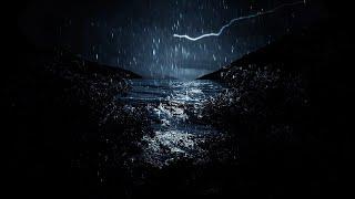 Rainstorm and Thunder | Dimmed Screen Sounds