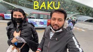 Baku Azerbaijan First Vlog | Fly Dubai Flight Pakistan To Baku | Beauty Of Azerbaijan | Vlog 2022