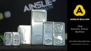 5kg Ainslie Silver Bullion.