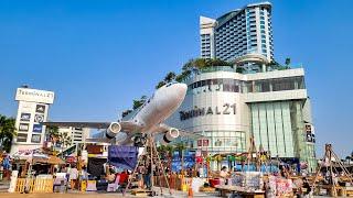 Terminal 21 - Shopping Mall, Pattaya, Thailand  4K Walking Tour