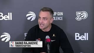 Darko Rajakovic Recaps Toronto Raptors Loss vs. Detroit Pistons | Raptors Post-Game Interview