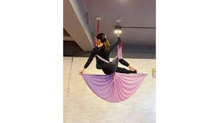 1️⃣2️⃣ 空瑜串連 Aerial Yoga (依涵)