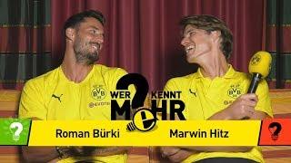 Roman Bürki vs. Marwin Hitz | Who knows more? - The BVB-Duel