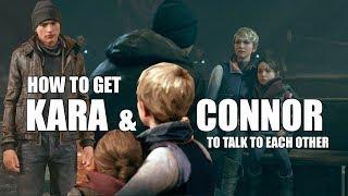 Detroit Become Human - Steps Needed To Get The Scene Where Connor Apologizes To Kara