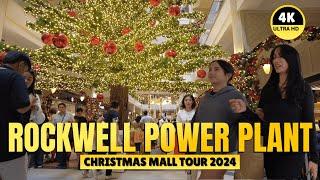 [4K] POWER PLANT MAKATI 2024 CHRISTMAS MALL TOUR