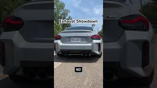 BMW M2 vs. M3 CS vs. M850i - Exhaust Showdown