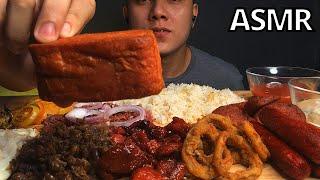 ASMR FILIPINO BREAKFAST ALMUSAL MUKBANG PINOY | FILIPINO FOOD (No Talking) EATING SOUNDS | Dave ASMR