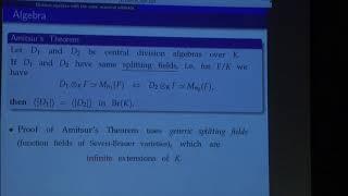 On the notion of genus for division algebras and algebraic groups - Andrei Rapinchu