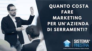 Quanto costa fare marketing per un’azienda di serramenti?