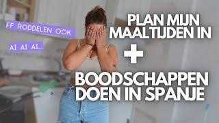 Meal preppen en boodschappen doen afvallen vlog 2023