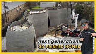 3D Printed Domes and Arches - Revolutionary Printed House Tour with ICON’s Robotic Arm