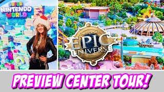 Checking Out The EPIC UNIVERSE Preview Center! | Universal Orlando Citywalk