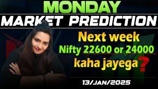 Nifty Prediction and Bank Nifty Analysis for Monday | 13 January 2025 | Bank Nifty Tomorrow