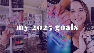 MY 2025 GOALS AS A WRITER  writing, community, health, joy