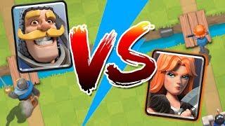 Valkyrie vs Knight AGAINST ALL CARDS // Post Balance Change Comparison