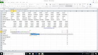 HLOOKUP  Formula in excel with example in Hindi | ICL CLASSES | RAHUL SINGH | hlookup in hindi