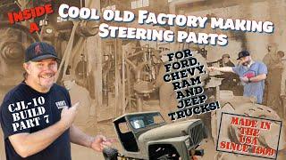 Dirt Daily.  We Visit the Forge Where Steer Smarts parts are made! CJL-10 part 7