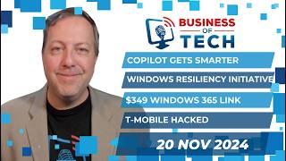 Ignite: AI Innovations, Windows Resiliency, New Mini PC, & T-Mobile Cyber Breach Insights