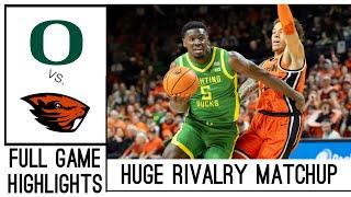 Oregon vs Oregon State Basketball Full Game Highlights | 11/21/24