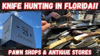 Pawn Shop Knife Hunting in Florida!