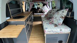 Citroën Berlingo XL Mini Camper / ROOMTOUR im DIY Ausbau / vanreif