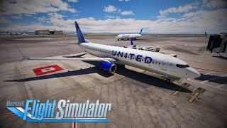 MSFS Live: San Francisco - Portland | United Airlines Ops | PMDG 738