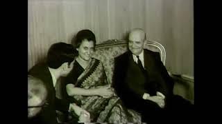 Visita oficial de Indira Gandhi ao Brasil (1968). 