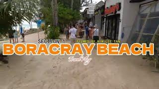 Walking Along Boracay's White Beach  Station 1