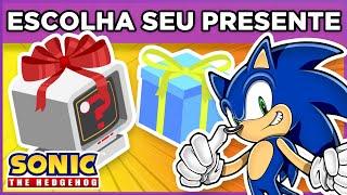  ESCOLHA SEU PRESENTE |  SONIC #quiz #macaquiz