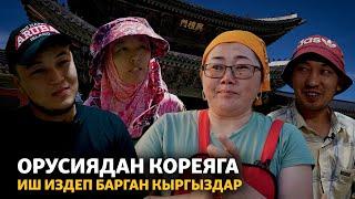 Орусиядан Кореяга иш издеп барган кыргыздар