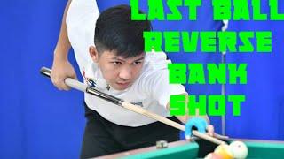 Last Ball Reverse Bank Shot | Jovannie Edurece