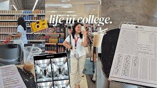 UNI VLOG | study routine before exam week, college days in my life, LPU-C | Lovely B college diaries