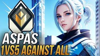 When VALORANT Players 1v5 AGAINST ALL - ASPAS | VALORANT HIGHLIGHTS