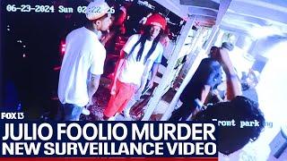 New surveillance video in Julio Foolio's murder