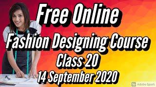 Free Online Fashion Designing Class 20 // Basic Bodice Pattern