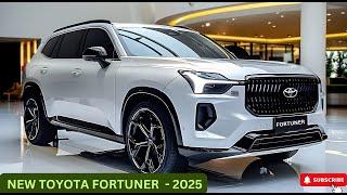 2025  All-New Toyota Fortuner Hybrid: All Fortuners Will Have the Latest Driver Assistance System!