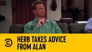 Herb Takes Advice From Alan | Two And A Half Men | Comedy Central Africa