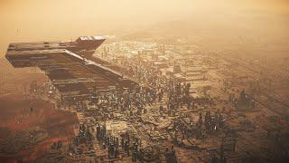 A Walk Around Lorville - Capital City on Planet Hurston - Star Citizen Alpha 3.9.1 gameplay