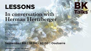 BK Talks: Lessons: In conversation with Herman Hertzberger.