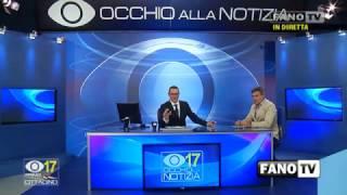 Scossa di terremoto in diretta TV (FanoTV 26/10/2016)