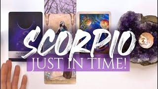 SCORPIO TAROT READING | "A SERIES OF FATED EVENTS BEGINS NOW!" JUST IN TIME