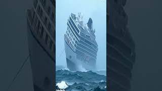 The ship lost control and was in danger #@FBDartist #ship #sea