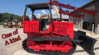 Worlds first Milwaukee Tools bulldozer #milwaukeetools #NOTHINGBUTHEAVYDUTY #johndeere