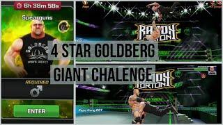 4 STAR GIANT GOLDBERG || SPEARGUNS CHALLENGE || WWE MAYHEM || ANTHONY GAMER YT