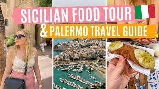 STREET FOOD in Sicily, Italy | Palermo FOOD TOUR & Travel Guide | Cefalù | Sicily VLOG 2