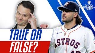Beat the Waiver Wire! New Closer in San Francisco & True or False | Fantasy Baseball Advice
