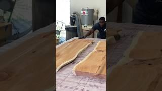 Making a river table mold the right way! #rivertable #epoxytable