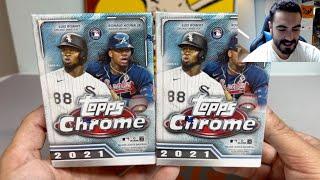 2021 Topps Chrome Blaster Box Rip - Big Rookie Refractors!!!