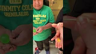 Needle in balloon