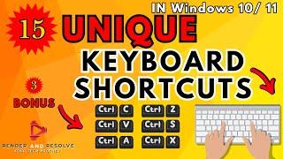 15 Amazing Shortcuts You Aren't Using | 18 Keyboard Shortcuts for Windows | R&R